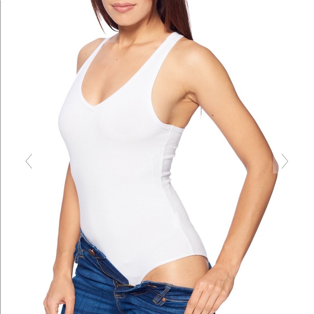 Ladies Scoop Neck Tank Bodysuit